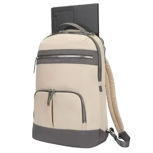 Targus mochila 15" newport backpack tan